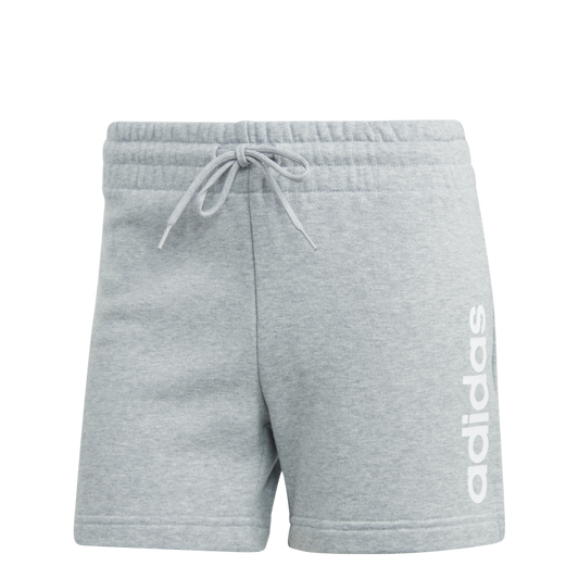 Essentials Linear French Terry Shorts 2XL / Medium Grey Heather/White