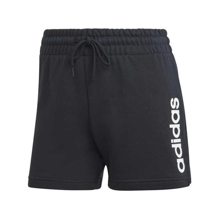 Essentials Linear French Terry Shorts 2XL / Black/White