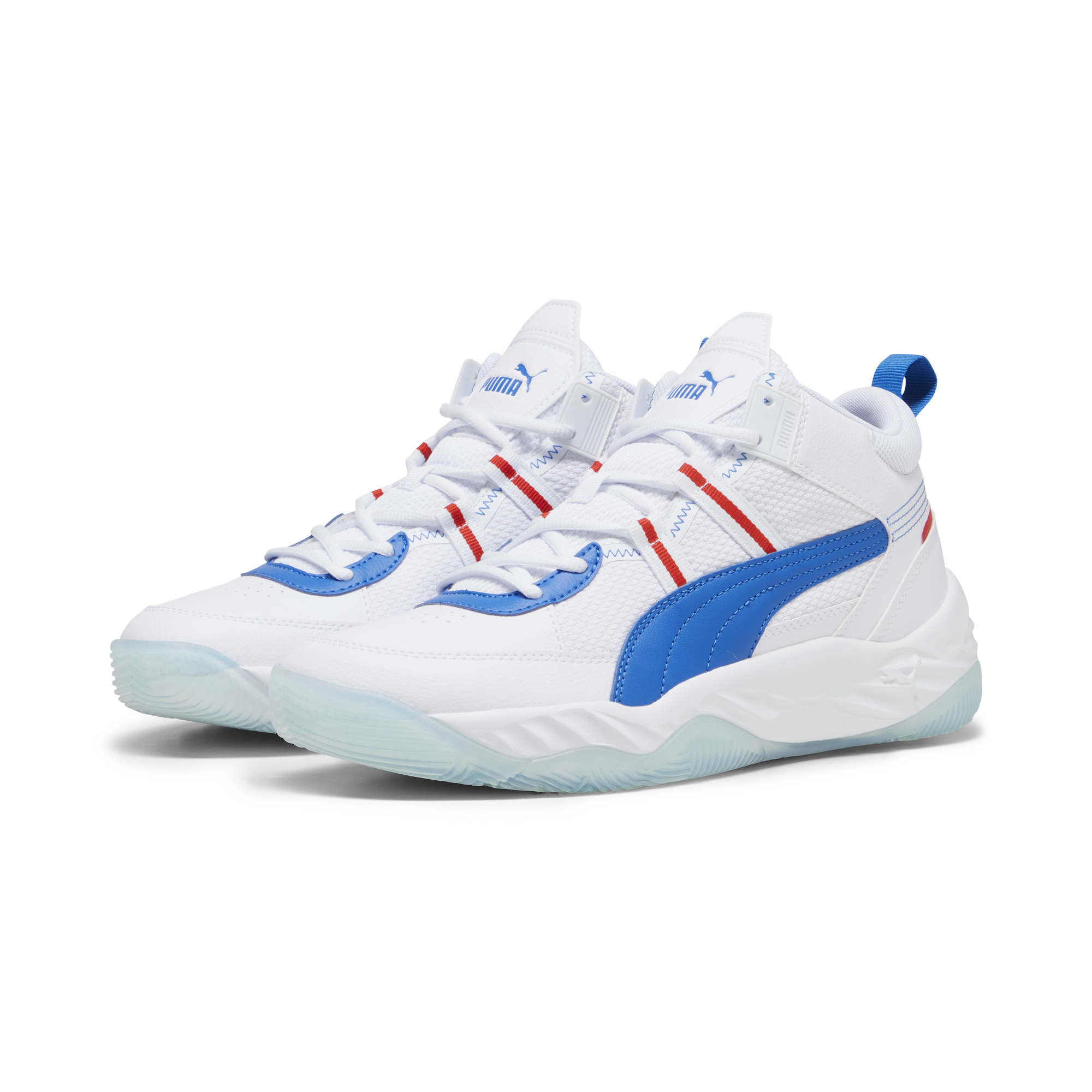 Puma Rebound Future NextGen 4 / PUMA White-PUMA Team Royal-For All Time Red