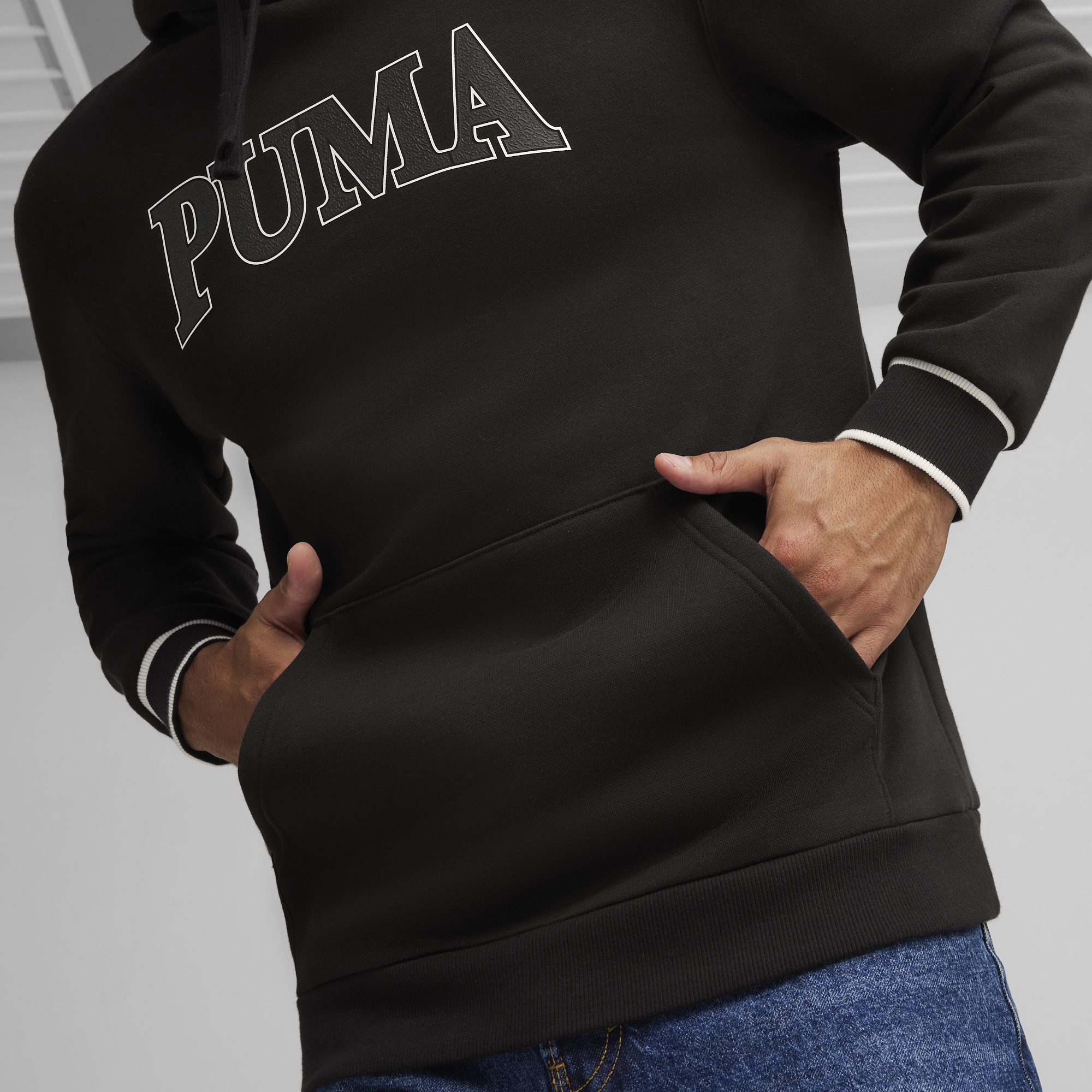 PUMA SQUAD Hoodie XS / Puma Black