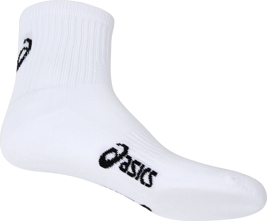 PACE QTR SOCK 12+ / Triple White