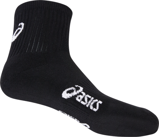 PACE QTR SOCK 8-11 / Triple Black