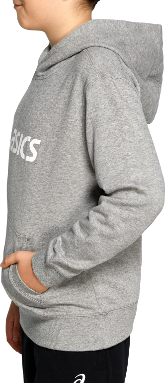 FLEECE HOODIE L/12 / Grey Heather