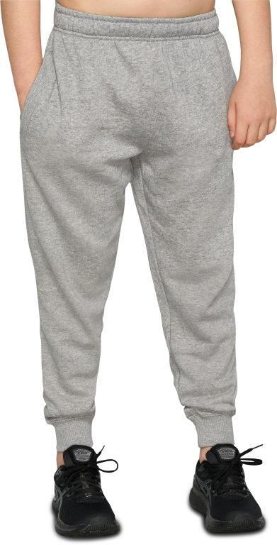 FLEECE CUFF PANT L/12 / Grey Heather