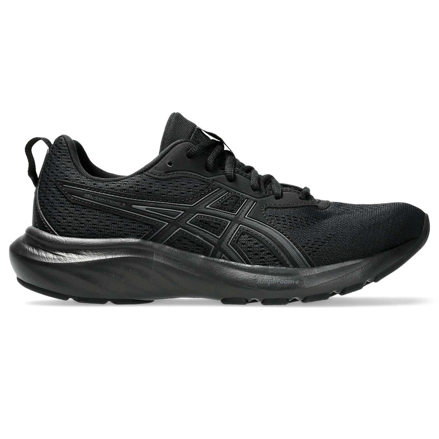 GEL-CONTEND 9 WOMENS 8H / Black/Graphite Grey