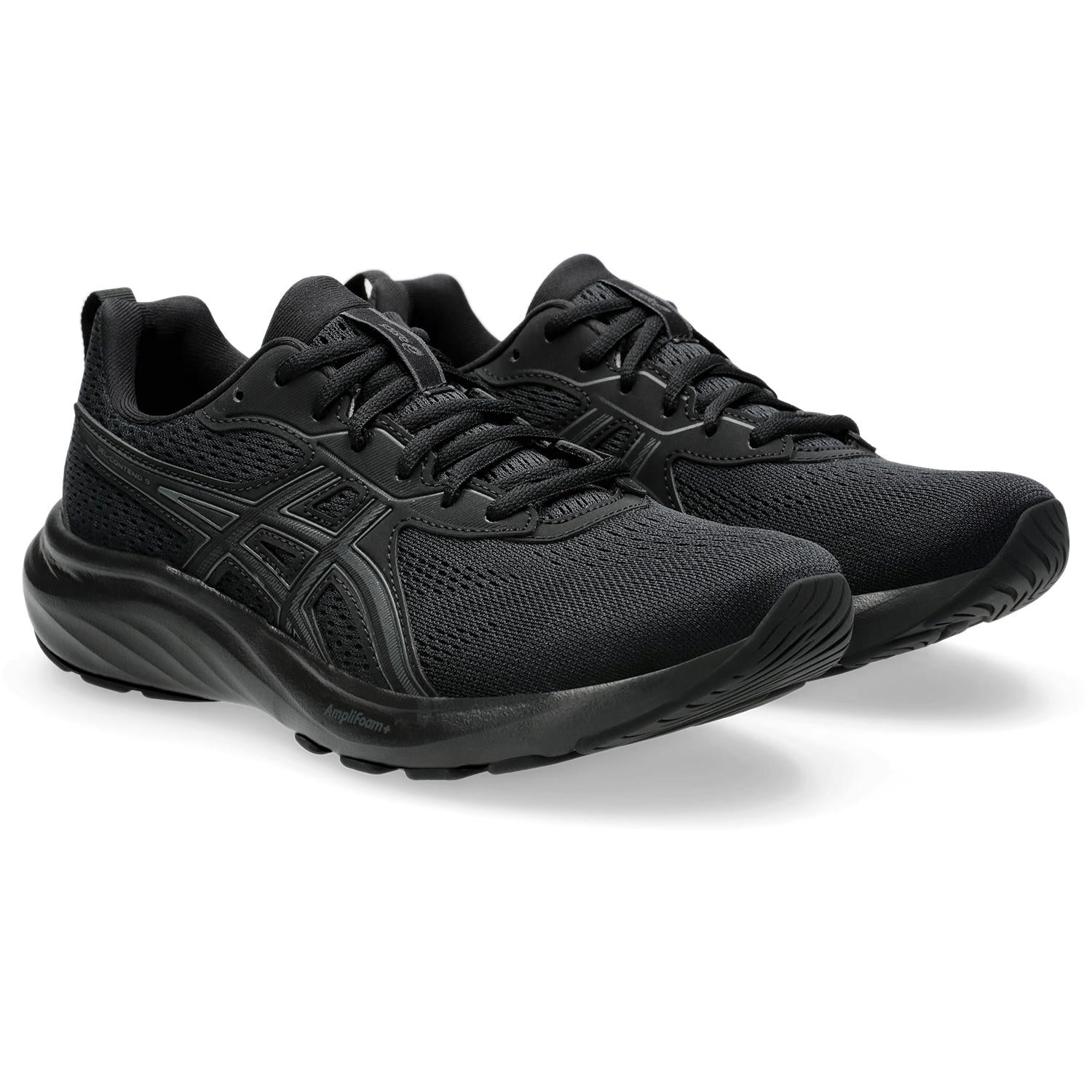 GEL-CONTEND 9 WOMENS 8H / Black/Graphite Grey