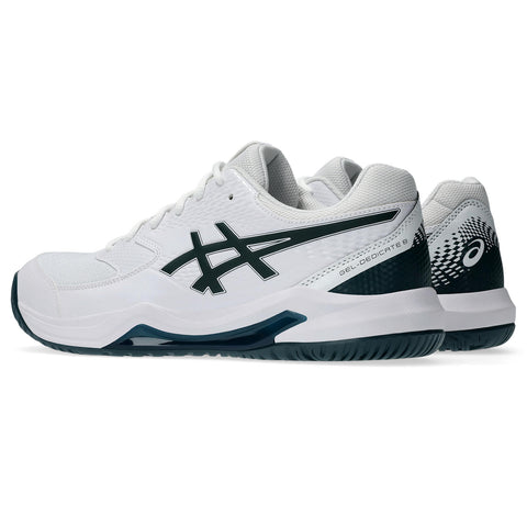 GEL-DEDICATE 8 (HARDCOURT) 9 / White/Saxon Green