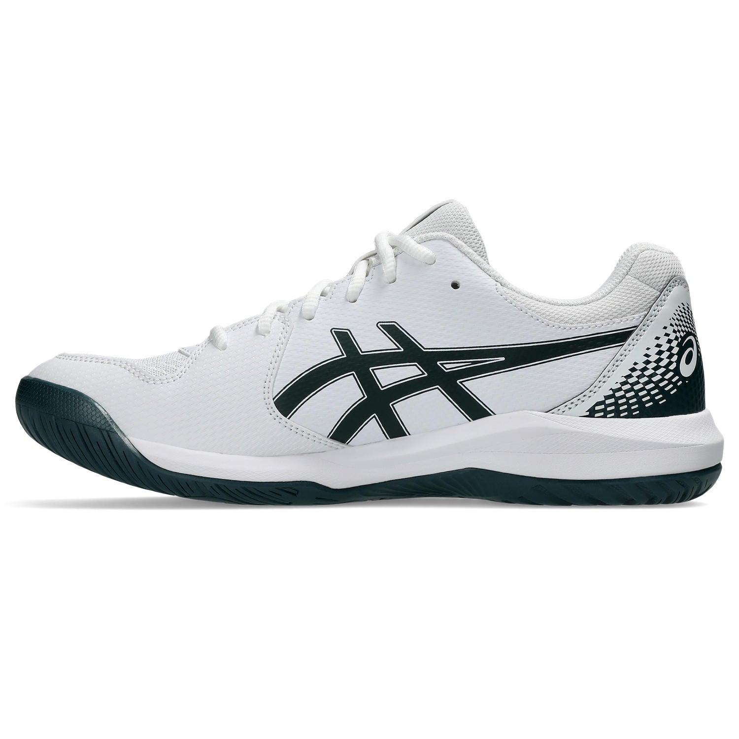 GEL-DEDICATE 8 (HARDCOURT) 9 / White/Saxon Green