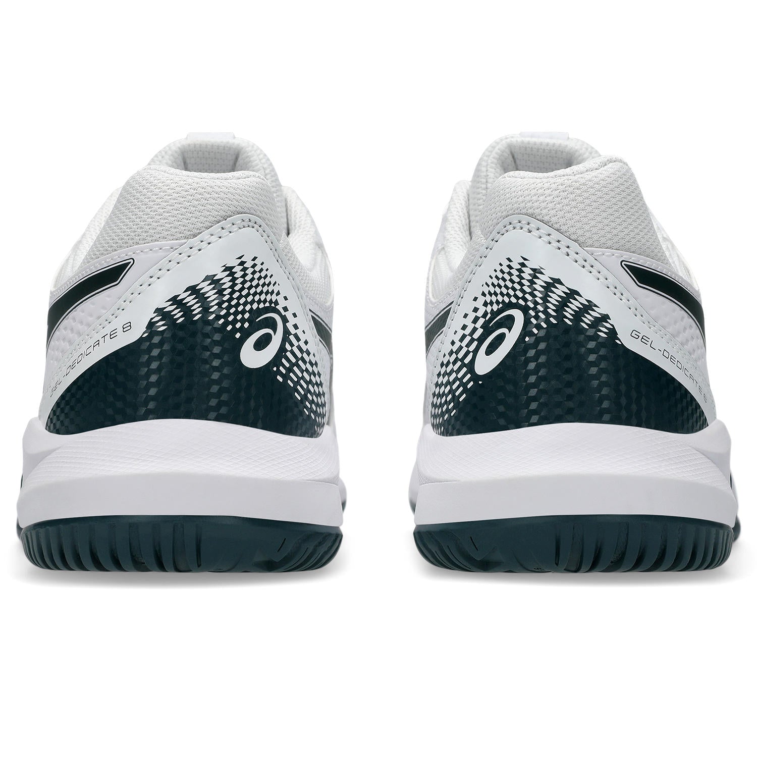 GEL-DEDICATE 8 (HARDCOURT) 9 / White/Saxon Green