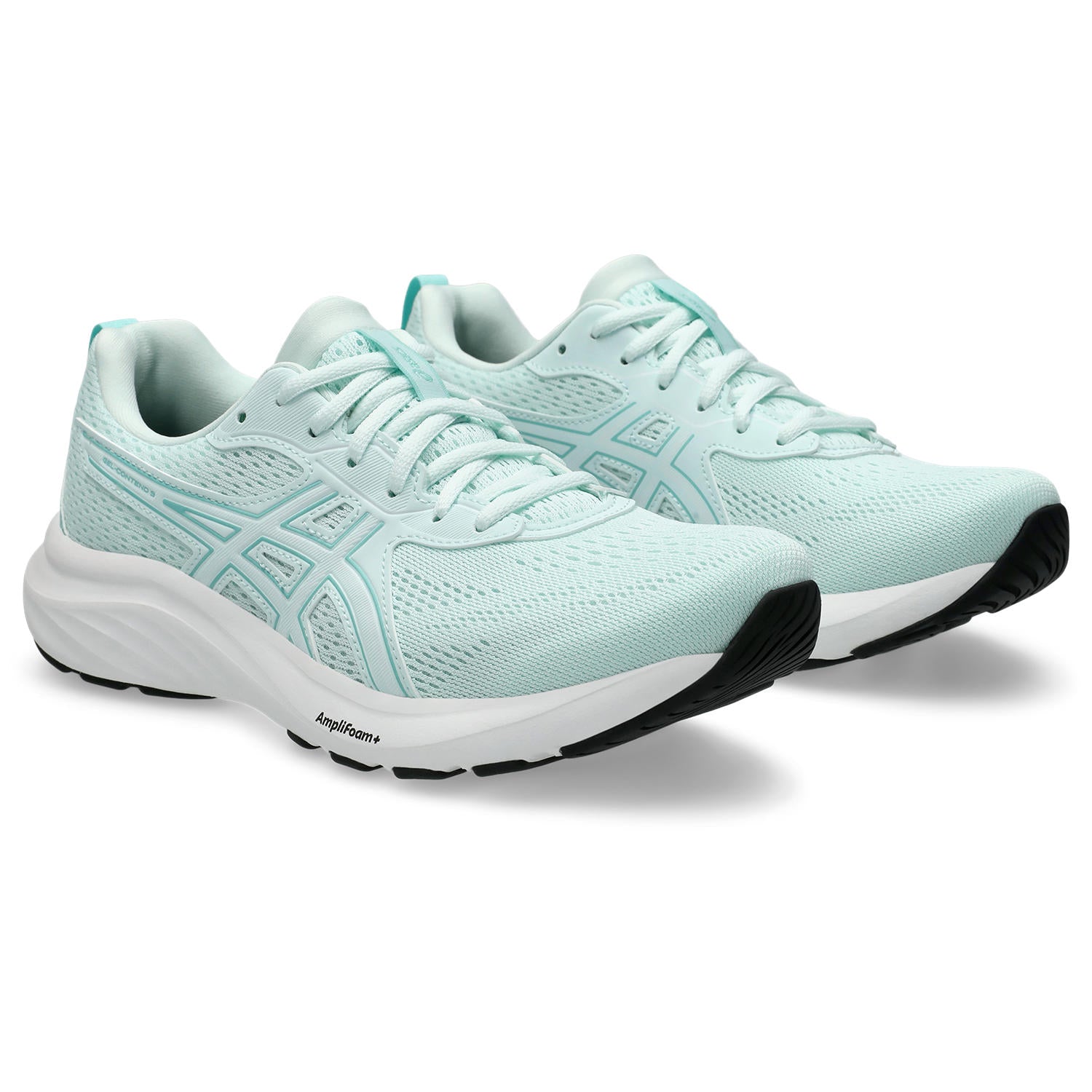 GEL-CONTEND 9 WOMENS 10H / Soothing Sea/Oasis Green