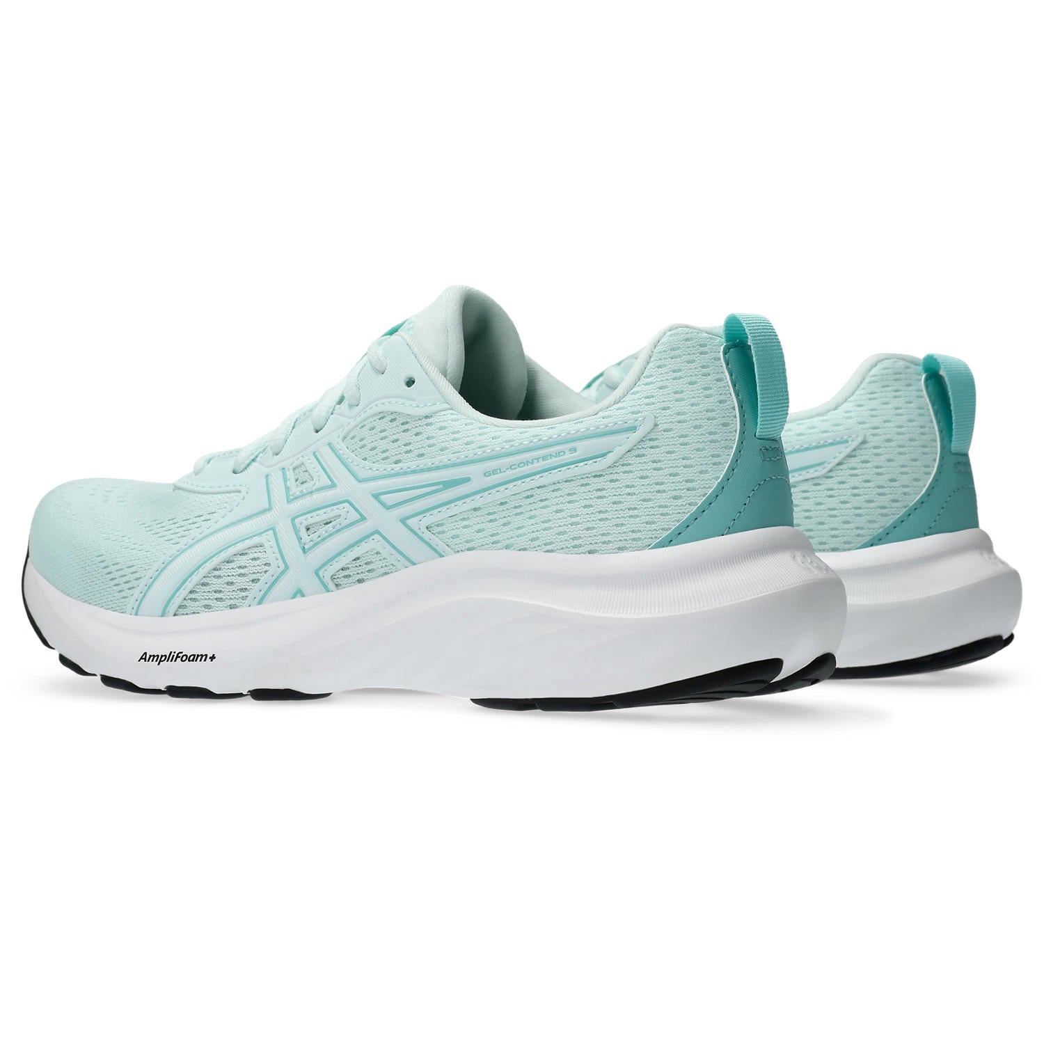 GEL-CONTEND 9 WOMENS 10H / Soothing Sea/Oasis Green