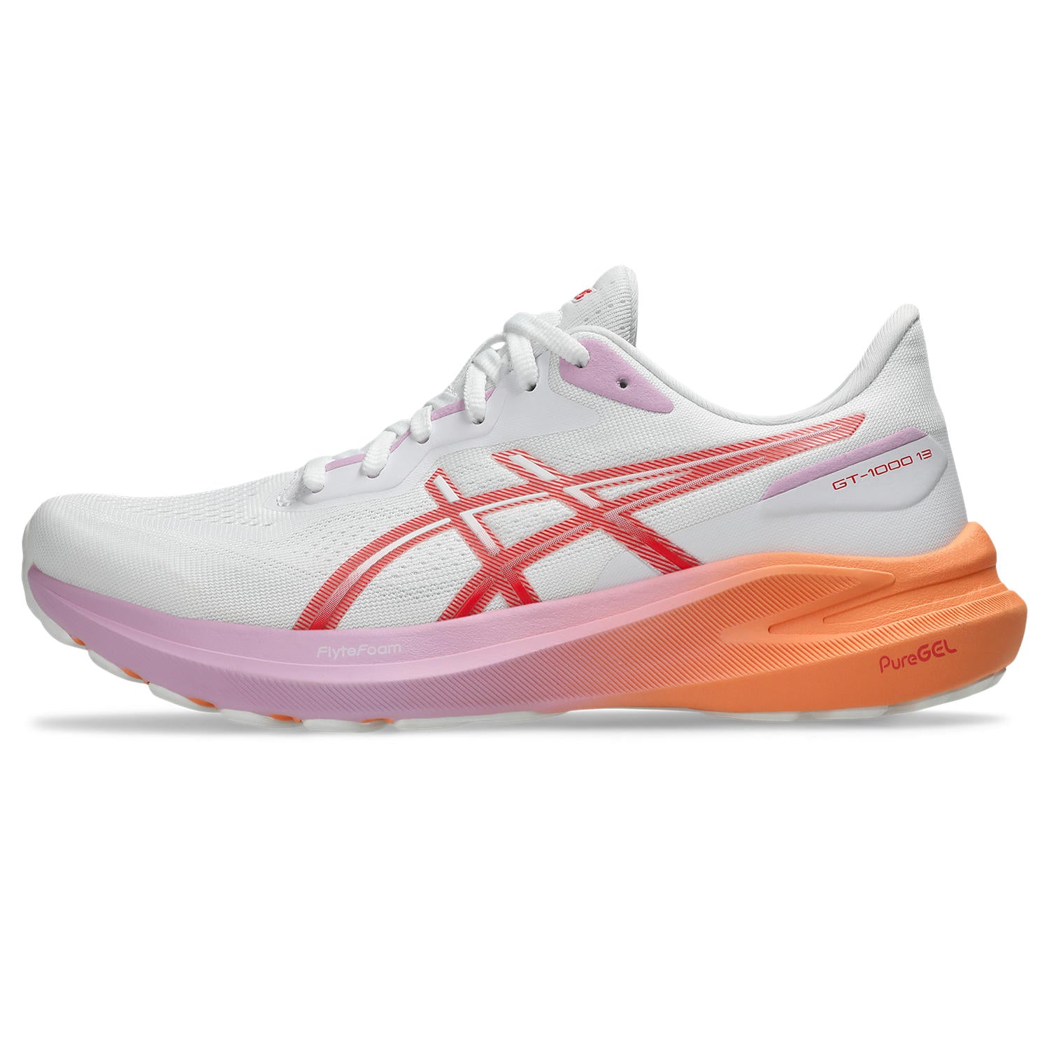 GT-1000 13 WOMENS 7 / White/Coral Reef