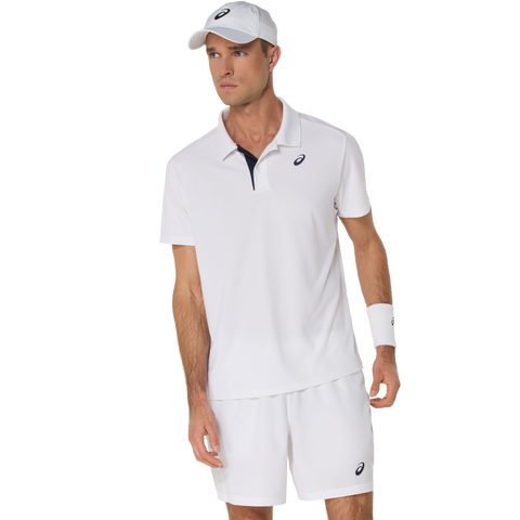 COURT POLO L / Brilliant White