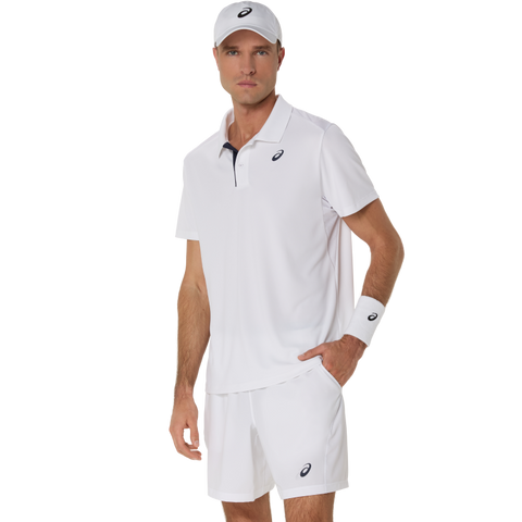 COURT POLO L / Brilliant White