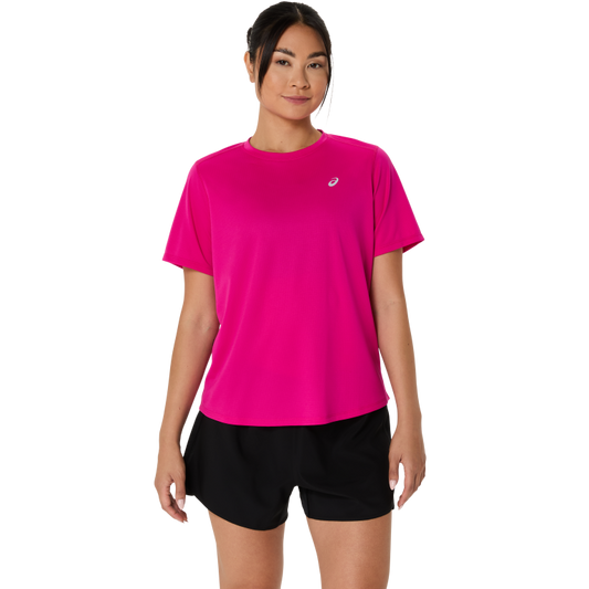 ASICS SILVER SS TOP XS / Pink Rave