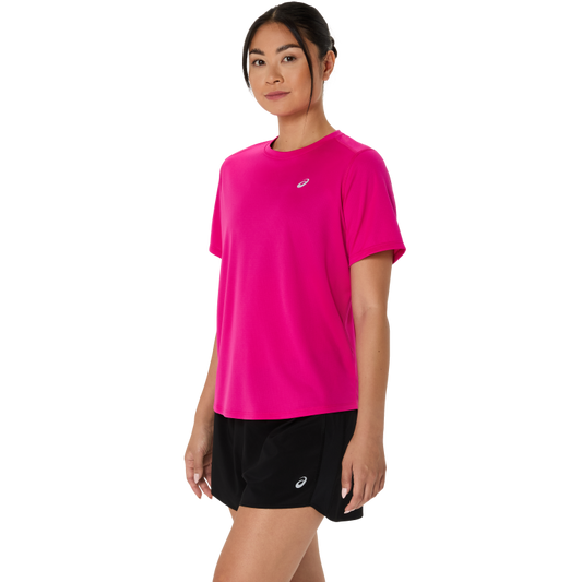 ASICS SILVER SS TOP XS / Pink Rave