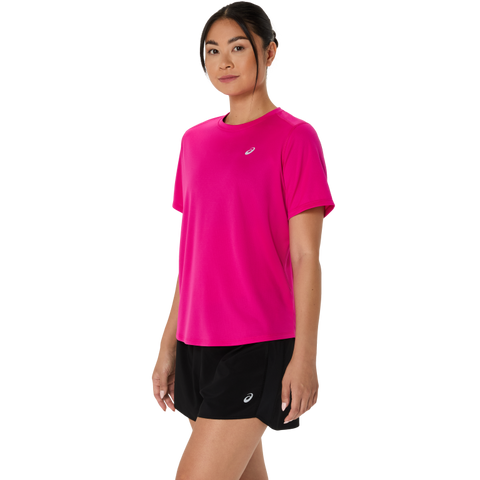 ASICS SILVER SS TOP XS / Pink Rave