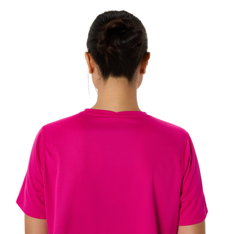 ASICS SILVER SS TOP XS / Pink Rave
