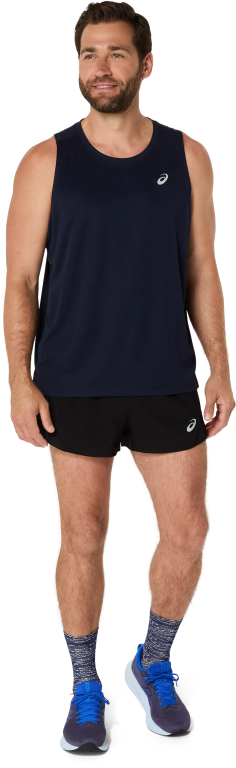 ASICS SILVER SINGLET M / Midnight