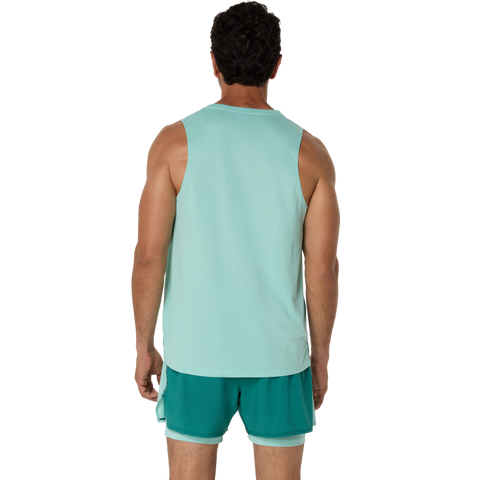 ASICS SILVER SINGLET L / Oasis Green