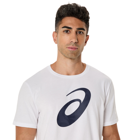 SPIRAL LOGO GRAPHIC COTTON BLEND TEE XL / Brilliant White