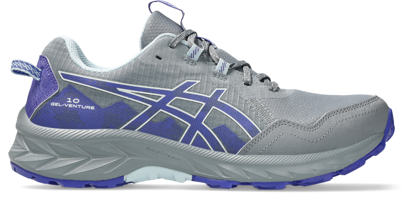 GEL-VENTURE 10 WOMENS (D) 8 / Gravel/Blue Violet