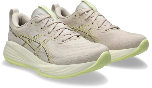 GEL-CUMULUS 27 WOMENS (D) 10 / Mineral Beige/Huddle Yellow