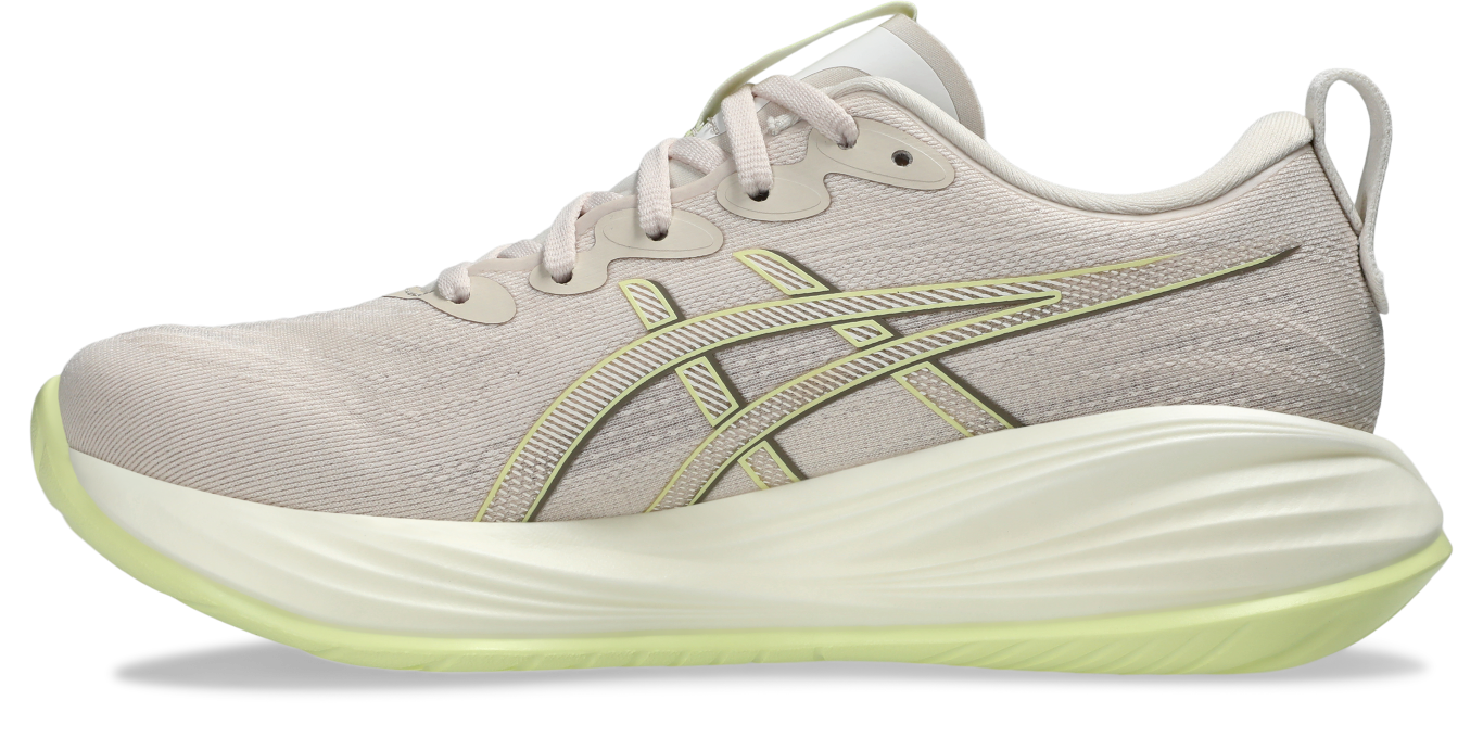 GEL-CUMULUS 27 WOMENS (D) 10 / Mineral Beige/Huddle Yellow