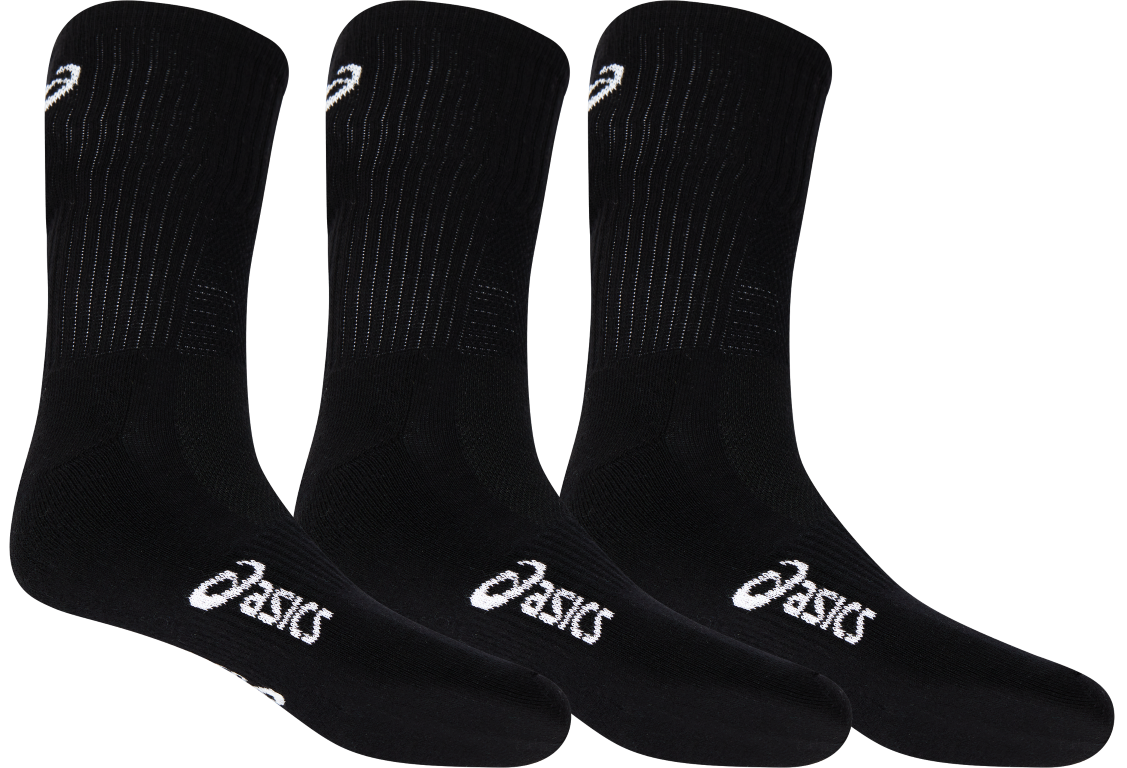 PACE CREW SOCK 3 PK 4-8 / Performance Black
