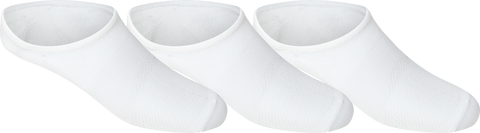 PACE INVISIBLE SOCKS 3 PK 4-8 / Brilliant White