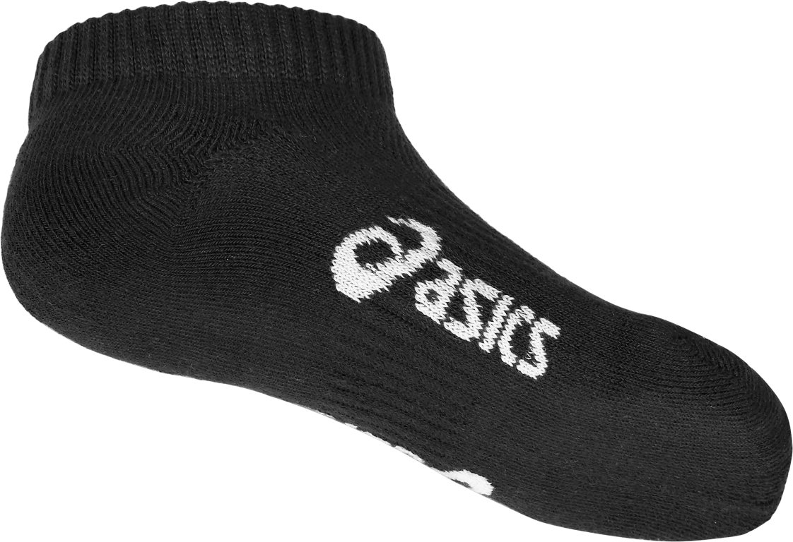 KIDS PACE LOW SOLID SOCK KIDS 1-7 / Performance Black