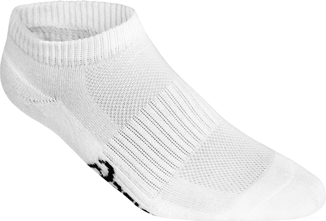 PACE LOW SOLID SOCK 4-8 / Brilliant White