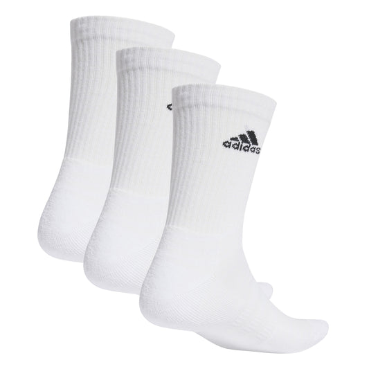 CUSHIONED SPORTSWEAR CREW SOCKS 3 PAIR PACK White / Black / KXL