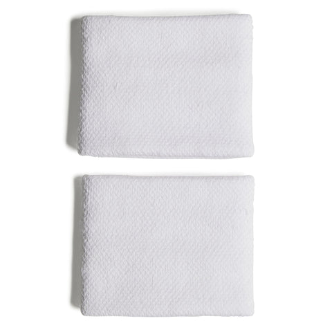 TENNIS WRISTBAND SMALL White / White / Black / OSFM