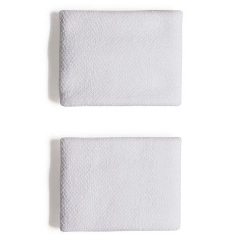 TENNIS WRISTBAND SMALL White / White / Black / OSFM