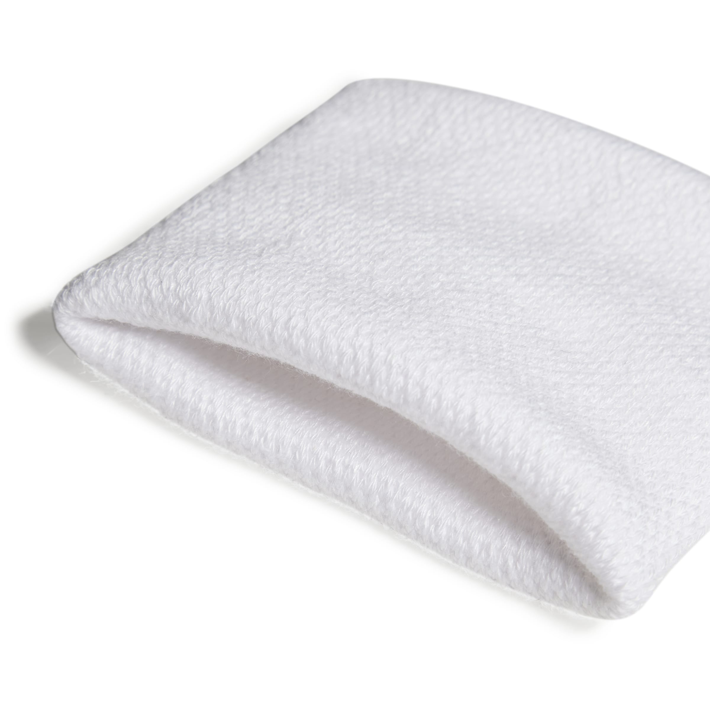 TENNIS WRISTBAND SMALL White / White / Black / OSFM