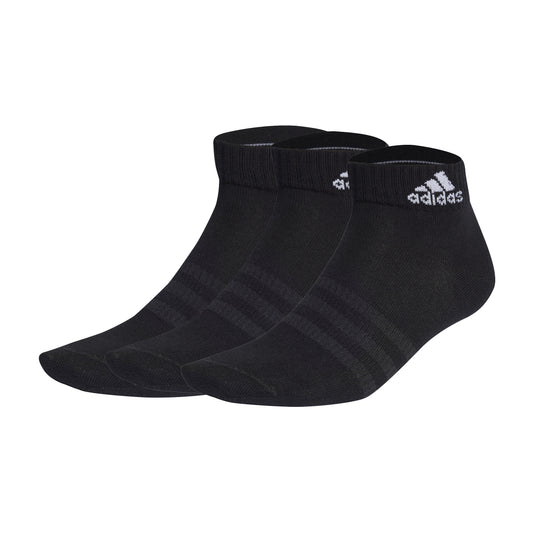 THIN&LIGHT SPORTSWEAR ANKLE SOCKS 3 PAIR PACK Black / White / L