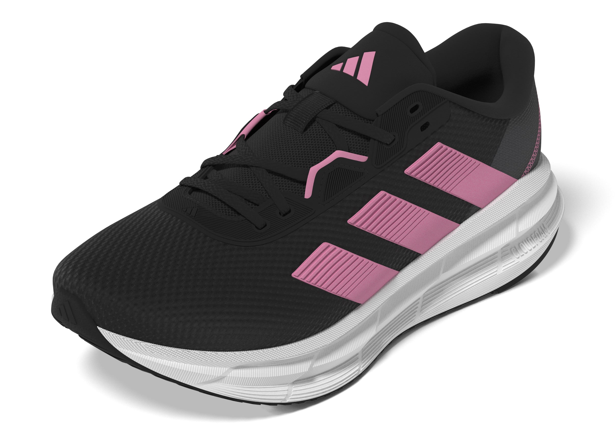 GALAXY 7 RUNNING SHOES Core Black / Bliss Pink / Carbon / 8-