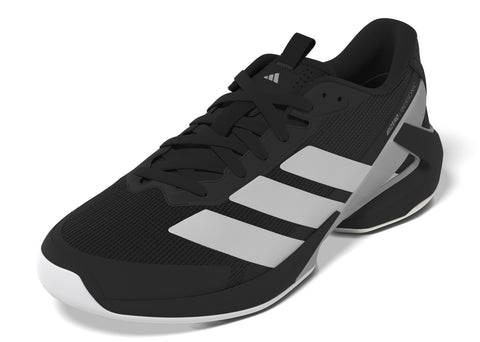 adizero Ubersonic 5 Tennis Shoes Core Black / Zero Met. / Silver Met. / 9