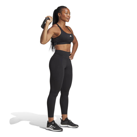 adidas Powerreact Training Medium Support Bra Black / XLAB