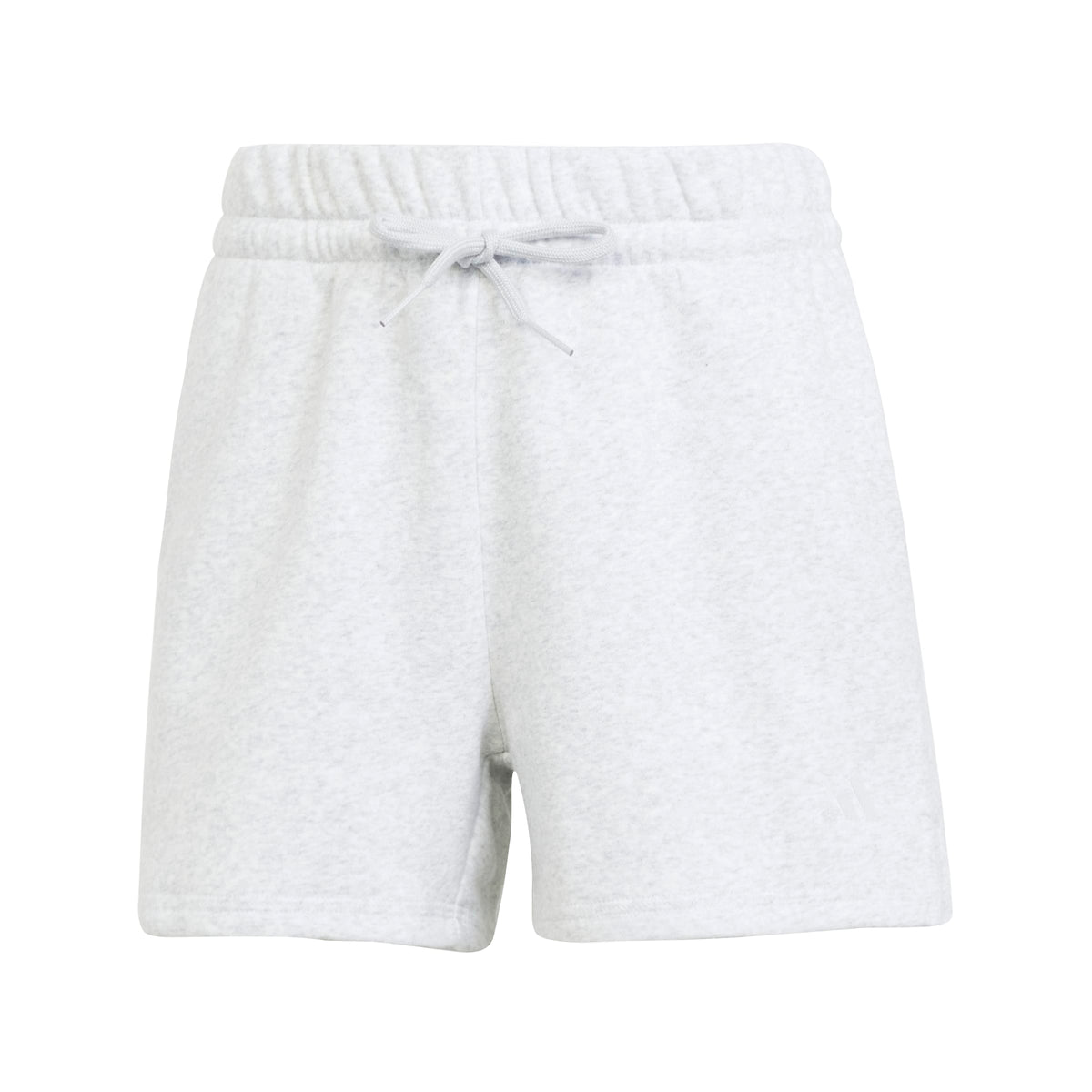 ESSENTIALS SMALL LOGO FEEL COZY SHORTS Light Grey Heather / White / XL