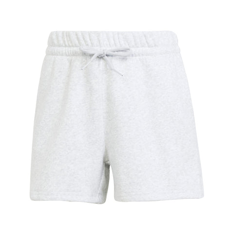 ESSENTIALS SMALL LOGO FEEL COZY SHORTS Light Grey Heather / White / XL