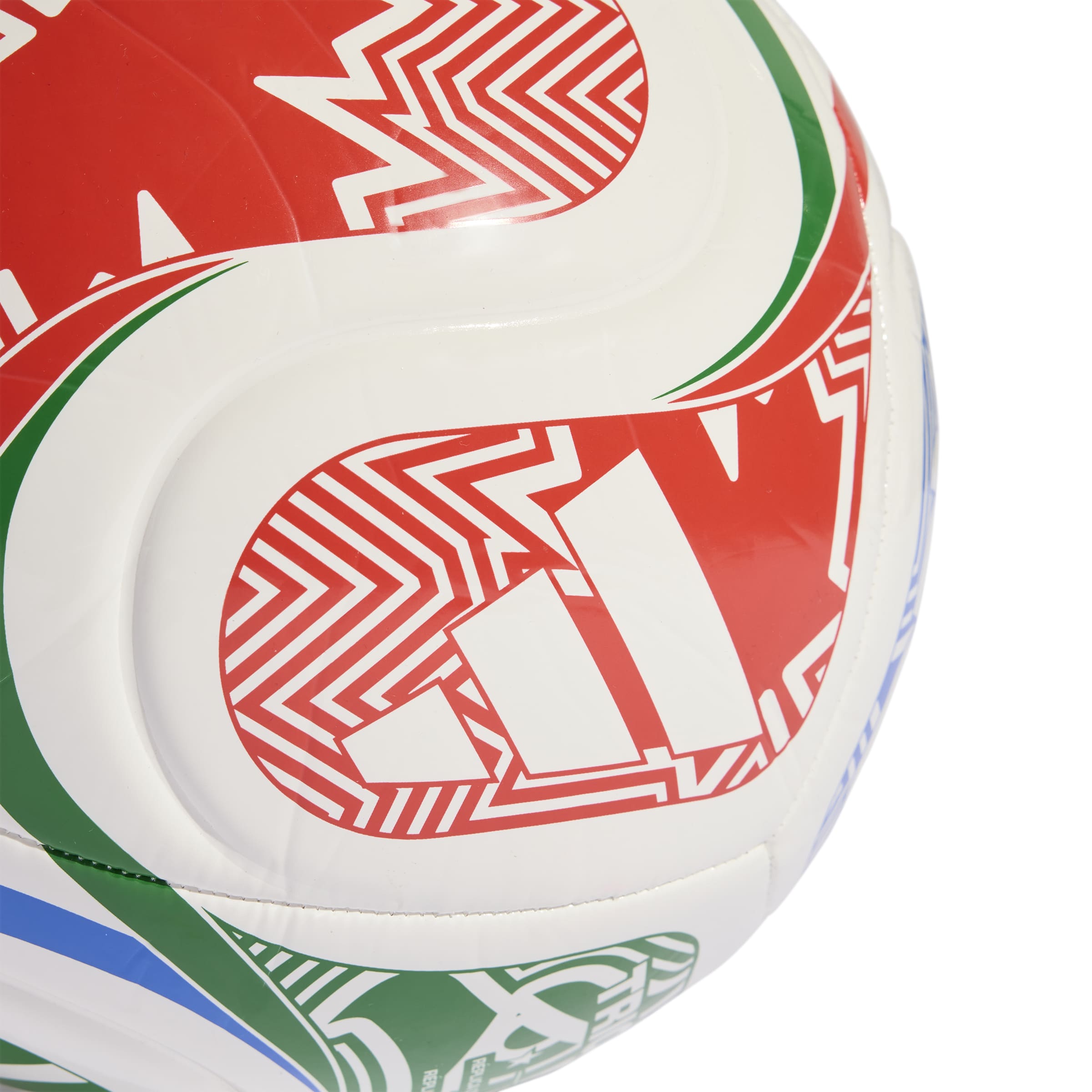WORLD CUP 26 TRIONDA CLUB BALL White / Vivid Red / Glory Blue / Green / 3