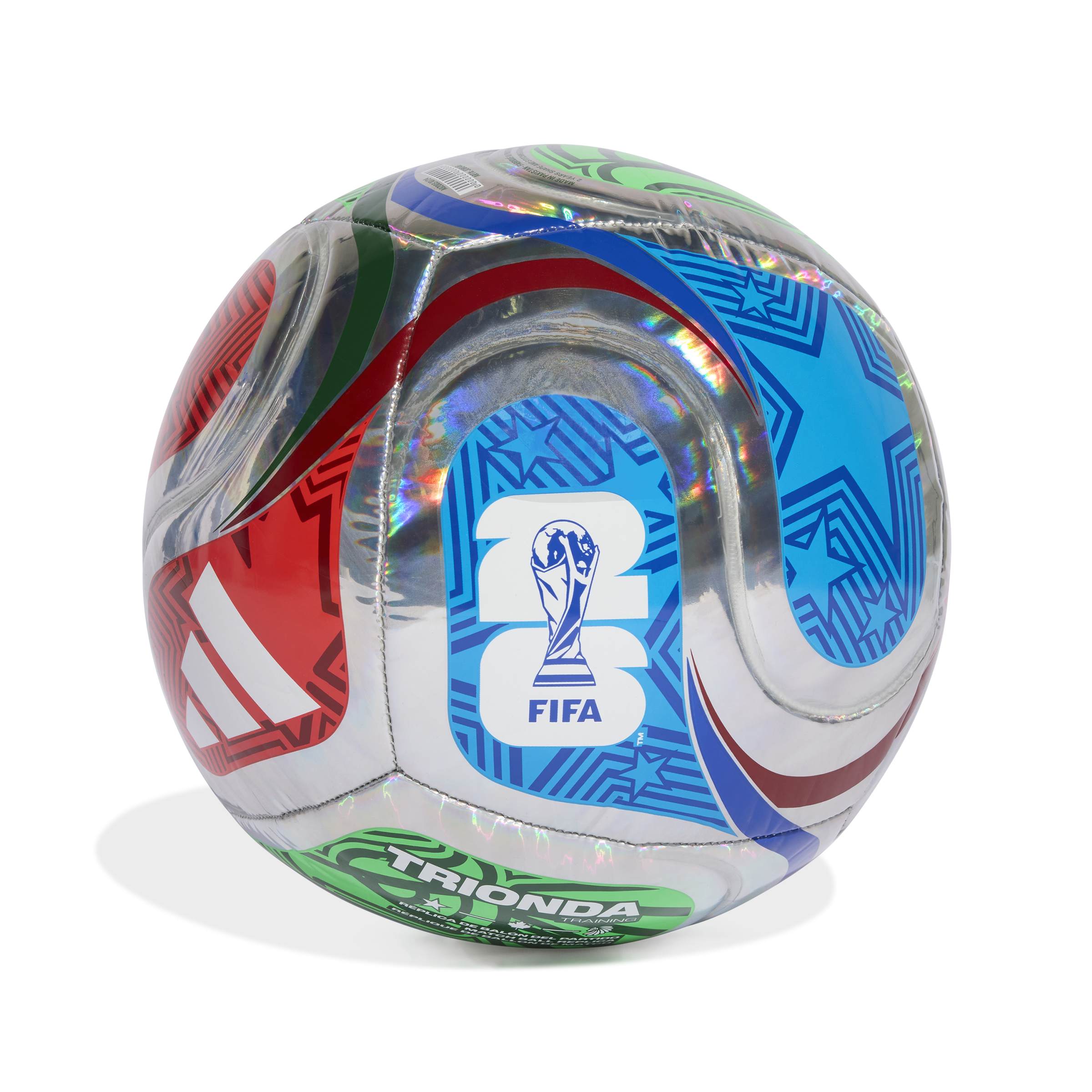 WORLD CUP 26 TRIONDA TRAINING FOIL Multicolor / White / Team Royal Blue / Solar Blue / 3