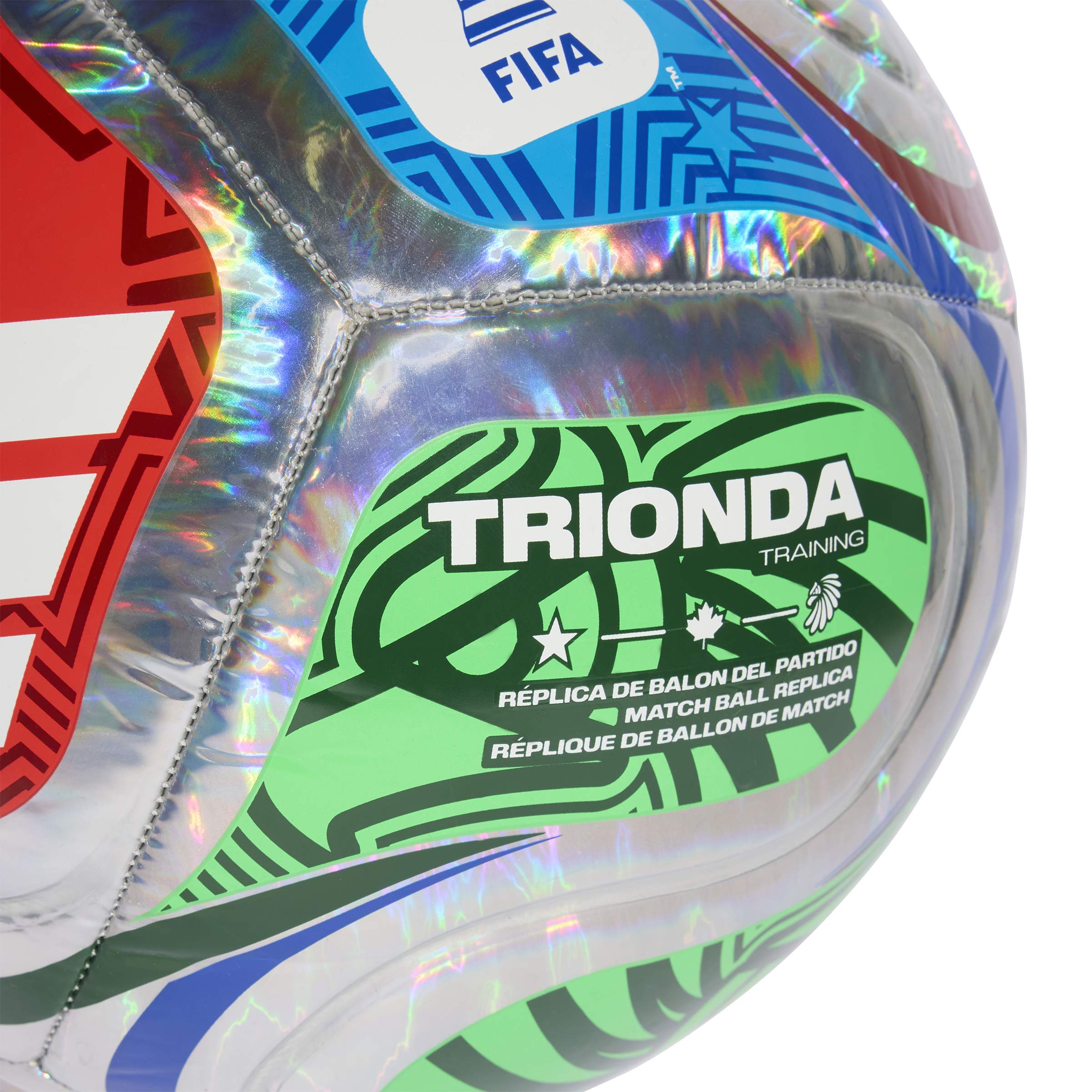 WORLD CUP 26 TRIONDA TRAINING FOIL Multicolor / White / Team Royal Blue / Solar Blue / 3