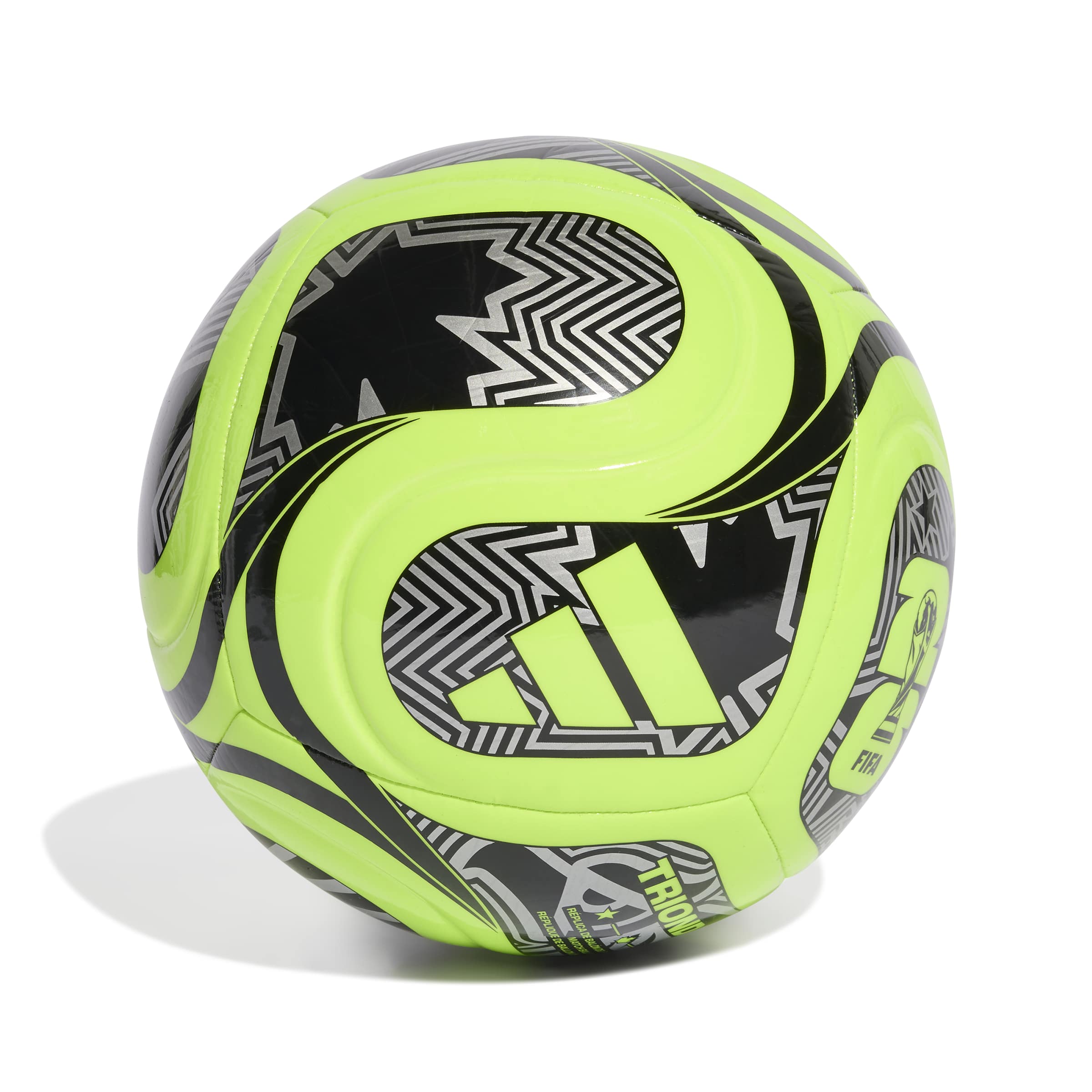 WORLD CUP 26 TRIONDA CLUB BALL Lucid Lemon / Black / Silver Met. / 3