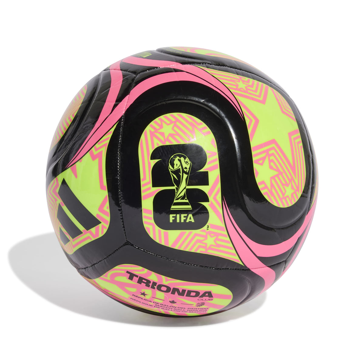 WORLD CUP 26 TRIONDA CLUB BALL Black / Lucid Lemon / Lucid Pink / 3