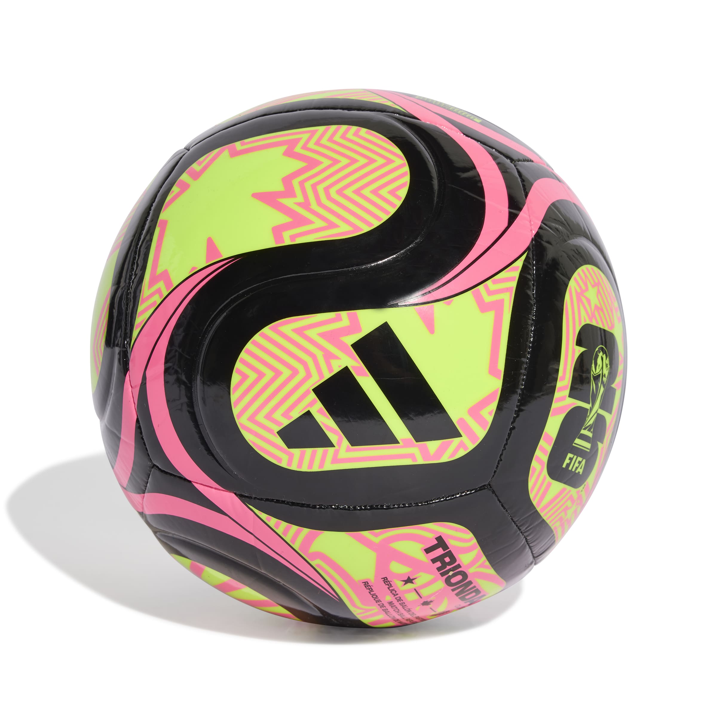 WORLD CUP 26 TRIONDA CLUB BALL Black / Lucid Lemon / Lucid Pink / 3