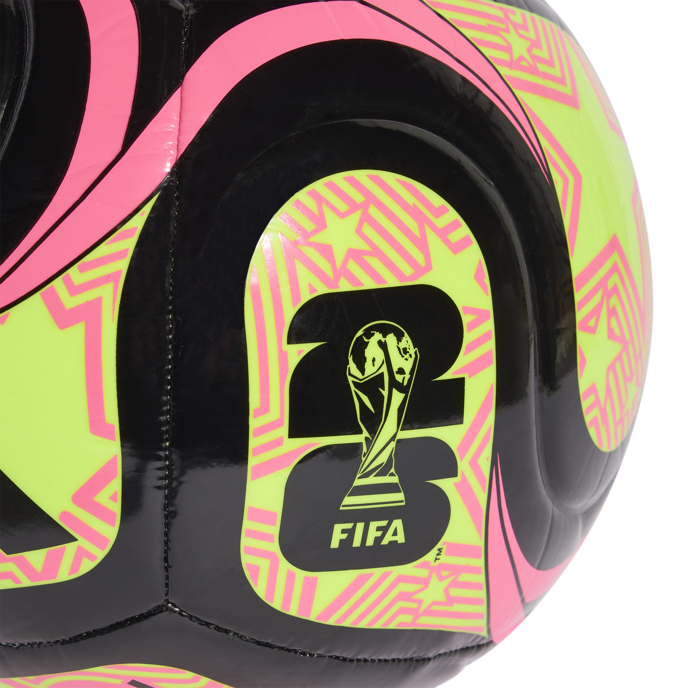 WORLD CUP 26 TRIONDA CLUB BALL Black / Lucid Lemon / Lucid Pink / 3