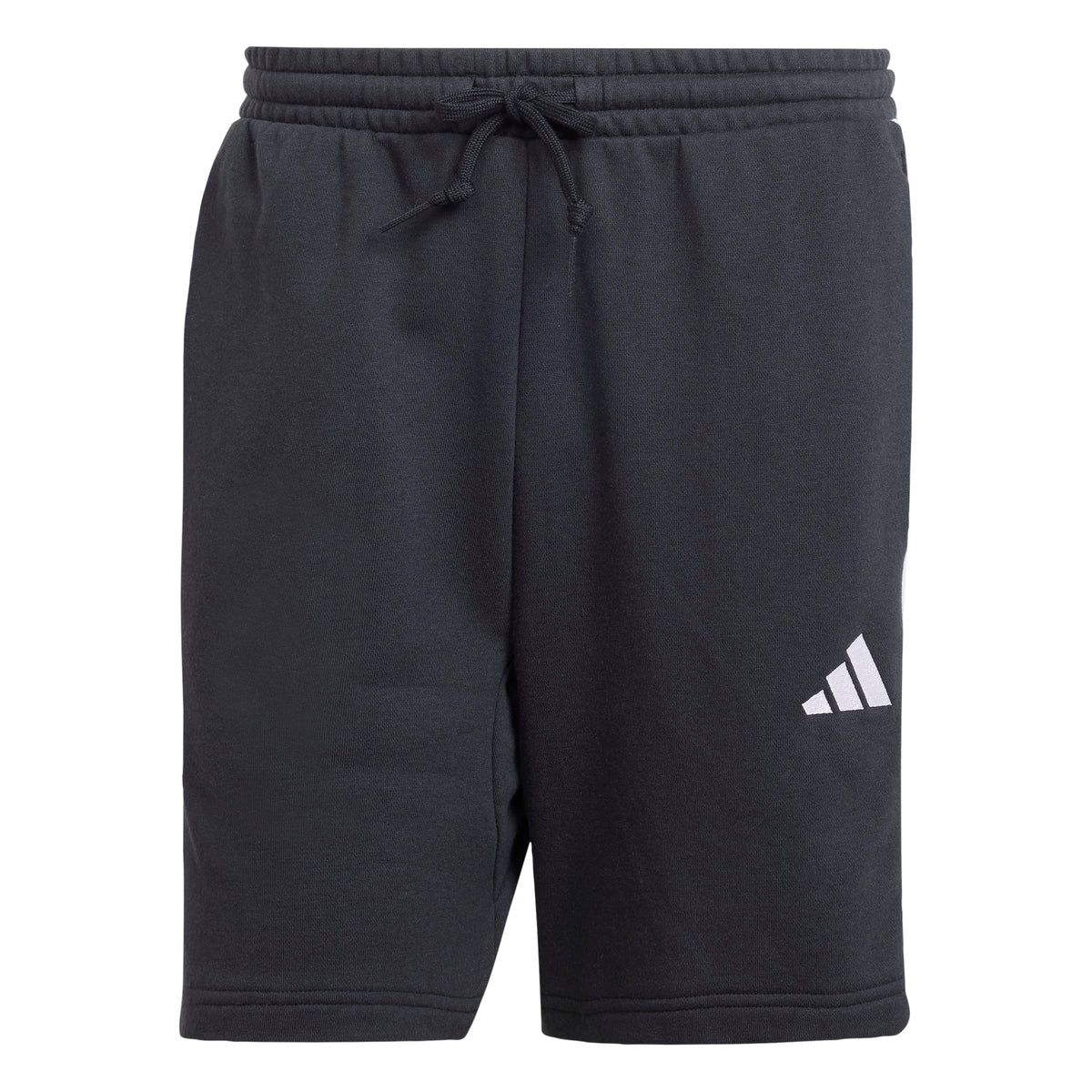 ESSENTIALS THREE STRIPES FRENCH TERRY SHORTS Black / White / 2XL